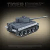 Blocs WW2 Militaire Panzer Tiger I Char Lourd Panzerkampfwagen VI Ausf E Bâtiment Seconde Guerre Mondiale Chiffres Briques Modèle Jouets Cadeaux 230322