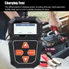 Outil de diagnostic automatique universel KW208 Testeur de batterie de voiture 12 V 100 à 2000 CCA Testeur de circuit de charge de démarrage Analyseur de batterie Outil de batterie 12 Volts BM550