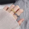 Vintage Thai Ring Girl Personality Old Punk Opening Ring Manufacturer Wholesale