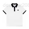 Men's T-Shirts Designer T Shirt tracksuit polo shirt mens woman tech Crew Neck Black White t blanc fashion de luxe man 56ZG