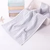 Handdoek 4-pack katoenstreep absorberend gezicht gestreepd bad ultra zacht oversized en milieuvriendelijk