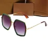 Large framed sunglasses for women designer Ladies 0106 sunglasses beach UV protection glasses