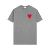 T-shirt streetwear stile moda di lusso 23 Spring Love Jacquard ricamo lavorato a maglia manica corta versione oversize Design per uomo Magliette Tees R985