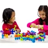 Bloques de construcción suave para niños DIY Pop squigz sucker divertido bloque de silicona modelo de construcción juguetes regalos creativos para niños niño 230322