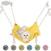 Cat Beds Six Colors Cotton Linen Pet Hanging Bearing 7kg Funny Swing In Cage Hammock Comfortable Bed Supplie