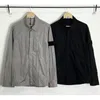 Men's Jackets Spring And Summer Metal Nylon Series Jacket Men Thin Lapel Coat
