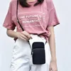 Opbergtassen 2023 Meerlagende mobiele telefoontas Dameshangende neklooppolarm Schouder Crossbody Pouch Vrouwen borse da donna