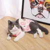 猫の衣装ペット子犬犬の服ベスト腹部傷または皮膚疾患のためのプロフェッショナルリカバリースーツe-collar代替