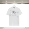 2023 Herren T-Shirts Designer T-Shirt Baumwolle Rundhals Druck Schnell trocknend Anti-Falten Männer Frühling Sommer Hoher lockerer Trend Kurzarm Männliche Kleidung Größe S-3XL