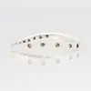 Кластерные кольца алмаз капля водяной вихревой кольцо S925 Серебряное серебро вращающаяся сковорода