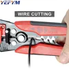 ワイヤーストリッパーツールマルチツールプライヤーYefym ye ye automatic in stipping cutter cutter cablewire電気技師修理ツール