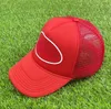 Последняя цветовая шляпа Trucker Ship Printed Ball Caps Sunscreen Hats Unisex Fashion Hip Hop Hat с логотип