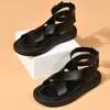 Sandalen kindermeisjes prinsesschoenen Cuhk Soft Bottom Antiskid Beach 2023 Summer Girl 9906 X 230322