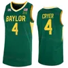 Baylor Bears College Jersey Basketball 1 Keyonte George 10 Adam Flagler 4 LJ Cryer 11 Jalen Bridges 13 Langston Love Jonathan Tchamwa Tchatchoua Flo Thamba Sying