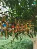 Dangle żyrandol ręcznie robiony grzyb stojący na golfowym księżycu z bajkowymi kolczykami grzybami kropli kolczyki 230323