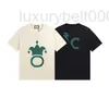 Men's T-Shirts Designer Trendy men's T-shirt fashion tops luxury letter print lightning crown size M-XXL 7MBN