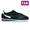 2023 Gortezs Freizeitschuhe Herren Damen Sneakers Klassische Basic Lederschuhe Schwarz Weiß Forrest Gump Stranger Things Obsidian Designer Männer Frauen Sporttrainer