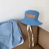 Wide Brim Hats Canvas Fabric Bucket Hat Fashion Trend Lace Up Fisherman Hat Men and Women Summer Outdoor Leisure Sunshade Hat Beach Hat YF0592 G230323