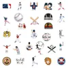 50pcs-pack Baseball Sport Sticker