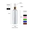 Parfumfles 30 stks 30 ml 50 ml 60 ml 100 ml lege make -upinstelling Spray Plastic flessen met gouden aluminium kraag parfum Cosmetisch huisdierencontainer 230323