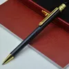 Luxury Full Metal Thin Barrel Pen Stationery Office School Leverantör Bollpunktspennor med söt design Skrivande smidig skrivgåva