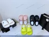 cursori scarpe firmate Pantofole da donna slide e slide designer donna Chanel Slide Scarpe in pelle vantage Womens Slides Slipper