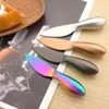 Dinnerware Sets Drmfiy Gold 3/4/5Pcs Cheese Knife Tool Set Stainless Steel Fork Pizza Kitchen Accessories