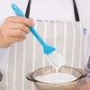 50pcs/çok küçük silikon spatula pişirme parçaları parçaları reçel ve krema spatula kek spatula tek parça düz renkli tereyağı spatula pişirme aracı