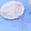 Headpieces HP367 Retro Bride Headwear Earring Set Crystal Wedding Woman Hair Comb Girl Accessories Bachelorette Party Ladies Jewelry