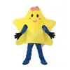 Christmas Star Mascot Costume Cartoon Character Outfit Suit Halloween vuxna storlek födelsedagsfest utomhus outfit välgörenhet