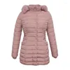 Frauen Trenchcoats Frauen Plus Samt Fleece Lange Dicke Parka Mantel Mit Flauschigen Kunstpelz Kapuze Winter Warme Gepolsterte Baumwolle kleidung Casual