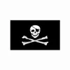 Johnin 90*150cm Black Beard Blackbeard Edward Teach Pirate Flag U0324