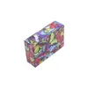 Latest Colorful Butterfly Pattern Plastic Cigarette Case Storage Stash Box Container Protective Shell Portable Herb Tobacco Cigarette Smoking Holder Tool