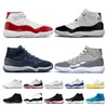 11 Jumpman niskie buty do koszykówki cherry 11s czerwono-białe cementowo-szare wysokie concord jubilee 25-lecie 72-20 chłodne szare fioletowo-różowe trampki męskie 36-47