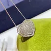 20 Styles Charme 925 Chaînes En Argent Sterling Chocker Collier AAAAA Diamant De Mariage Pendentifs Collier Pour Femmes Bijoux De Fête De Mariée