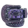 BB Designer Belt Мужской ремень Женский блестящий пояс с бриллиантами Черный топ Черный Синий Белый Многоцветная лента Ювелирные изделия Стразы оптом в подарок Пояс