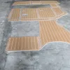 1999-2000 морской луч Sundancer 290 Swim Platform Padm Boat eva teak Floor Self-поддержка Ahesive Seadek Gatorstep Style Floor