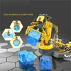 Andra leksaker Science Experiment Hydraulic Robot Mechanical Arm DIY 3in1 Assembled Explore Kids Engineering Education Set for Children 230323