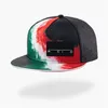 Nieuwe Formule 1 Racing Caps Team Platte Rand Hoed Designer Pet Caps Geborduurde Auto Mannen En Vrouwen Cap Merchandise Unisex Hoeden