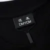 T-shirt oversize DUYOU con lettere di lavaggio in jersey vintage T-shirt in cotone 100% T-shirt da uomo casual T-shirt basic da donna Top classici di qualità DY9071