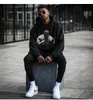Designer Fashion Hoodie Aego Kanyes Los Angeles Concert Limited Trend Loose Fog High Street Mångsidig hooded man