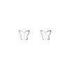 Stud Earrings 925 Sterling Silver Jewelry With Butterfly 2023 Trendy Ear Bone Female Party Gifts Wholesale