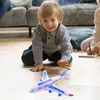 ElectricRC Car Large Aircraft Model Electric Educational Toys LED Plane For Kids With Lights Sound Music Gift A Birthday Or Celebration 230323