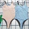 مصمم ملابس للسباحة للسيدات نساء بيكيني الصيف أزياء ملابس السباحة الكلاسيكية نمط طباعة 2 قطعة مجموعة العطلة بدلة الاستحمام