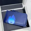 Calcifer Castillo de Howl Titular de la tarjeta Carteras con cremallera Titulares de Ghibli Cambio Monedero de llama cruzada Nuevo Bolso de patrón de dibujos animados de moda Monederos de llama Lo