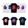 New 23ss Mens T Shirt Tops T-Shirts sporty Womens Tees Trends Designer Cotton Short Sleeves Luxury Sharks Clothing Street Shorts Clothes womens mens t-shirt