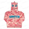 Erkek Hoodies Tişörtü Yeni Gengar Gengho Harajuku 3D Kapşonlu Rahat Moda Kadın Kazak Fermuar Seti T230323