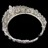 Bruiloft haar sieraden Hadiyana bling bruiloft kroon diadeem tiara met zirconia kristal elegante vrouw tiaras en kronen voor optocht feest bc3232 230323