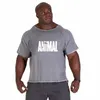 Men's T-Shirts High Quality Street Men's Long Section Loose Oversize Hip Hop Long Version Curved T-shirt Large Size Men's T-shirt Gym T-shirt W0322