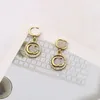 Classic Retro Stud Earrings Double G Letter Designer Earring Jewelry Women For Women High Quality Wedding Gifts